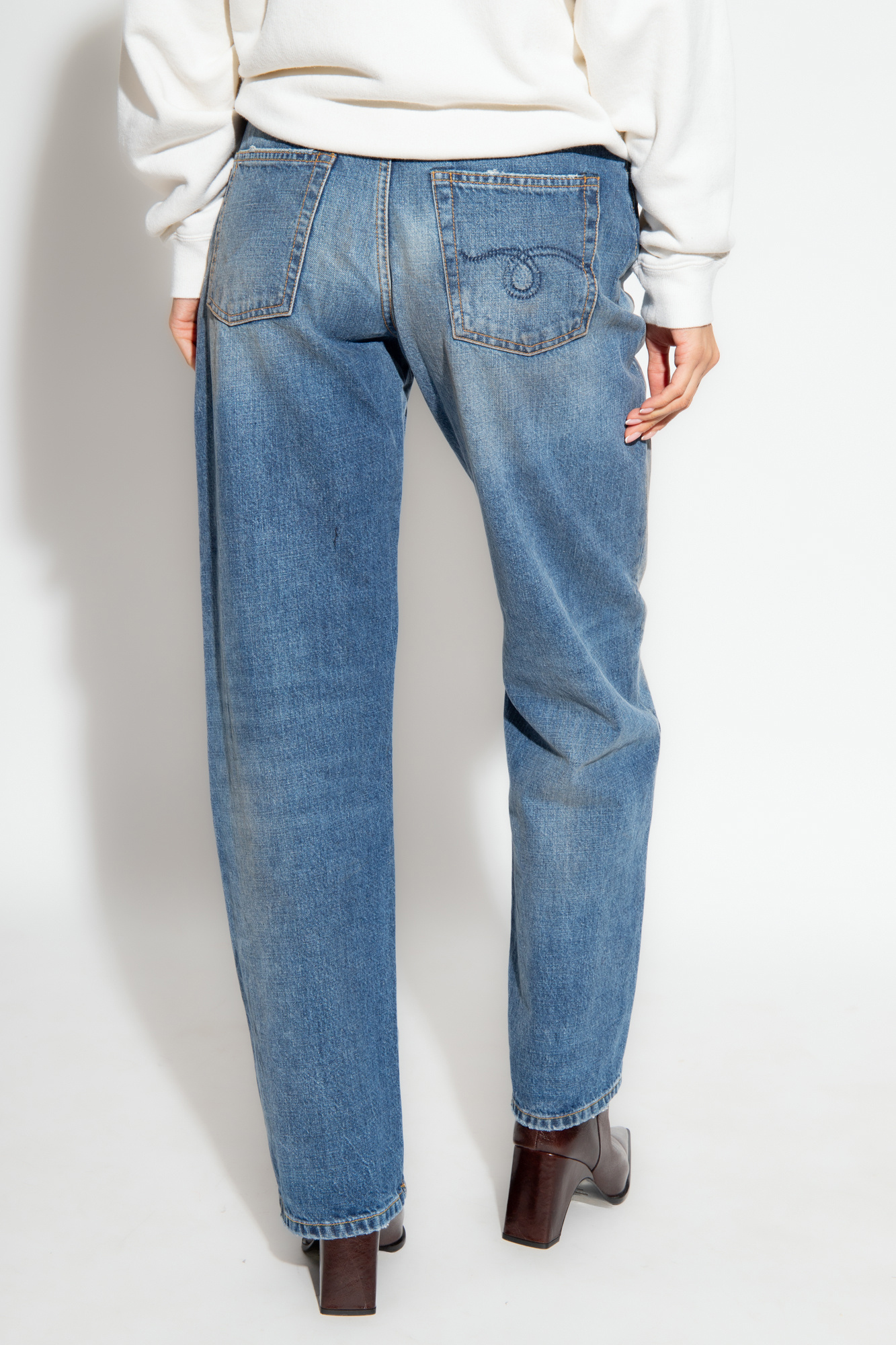 Blue Straight leg jeans R13 Vitkac GB